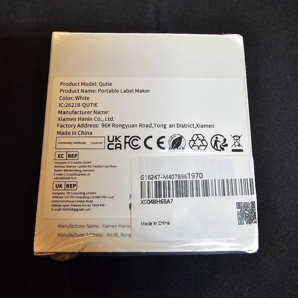 PORTABLE BLUETOOTH LABEL MARKER